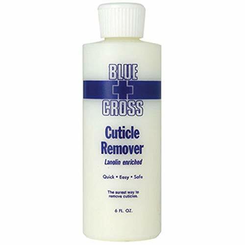 Blue Cross Cuticle Remover Lanolin Enriched Manicure Pedicure 6oz 170ml