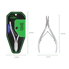 NGHIA Cuticle Nipper D-07 JAW 12 Stainless Steel Sharp Ergonomic Manicure Tool