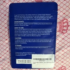 Nail Repair Patches Fast-Acting Hypoallergenic Treatment 21 Patches