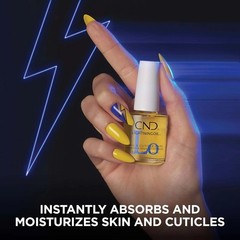 CND LIGHTNINGOIL Nail Cuticle Oil 0.5 fl oz Lightning Fast Absorption Hydration