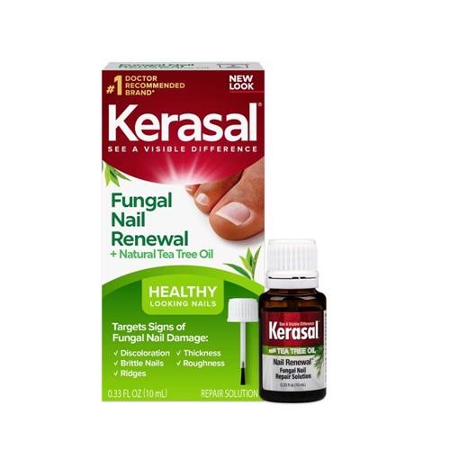 Kerasal Fungal Nail Renewal + Natural Tea Tree Oil 0.33oz / 10ml