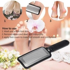 2pc Callus Feet File Hard Skin Remover Exfoliating Pedicure Tool Foot Rasp Shave
