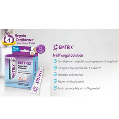 2X EMTRIX Fungal Nail Treatment 10ml Toenail & Fingernail Care Solution