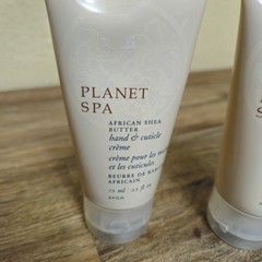Avon Planet Spa African Shea Butter 2.5oz 3-Hand & Cuticle Cream, 2 Calming Mask