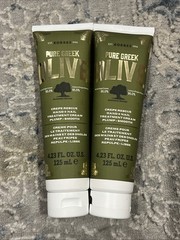 KORRES PURE GREEK OLIVE OIL CREPE RESCUE HAND & NAIL CREAM 4.23 fl oz. Lot Of 2