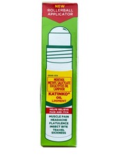 3 Katinko Oil Liniment Rollerball Applicator, 10ml (3 Pack)