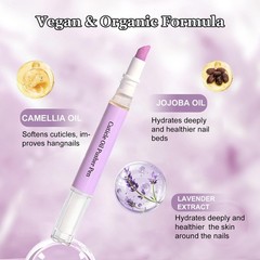 Nilailafi Ceramic Cuticle Pusher Oil Pen 0.07 Fl Oz (Pack of 1)