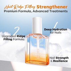 modelones Nail Strengthener Clear 0.51 Fl Oz (Pack of 1), B2-Crystal