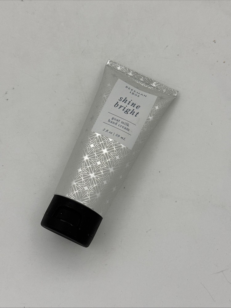 Beekman 1802 Shine Bright Goat Milk Hand Cream 2.0 oz Brand New Sealed Lotion