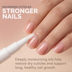 HydraGrow Cuticle Oil Nail Growth Serum with Vitamin E Jojoba Aloe Vera 3ml