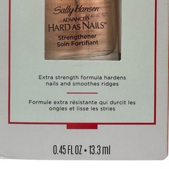 4 Pk Sally Hansen Advanced Hard As Nails X Strength Treatment 45085 Natural Tint