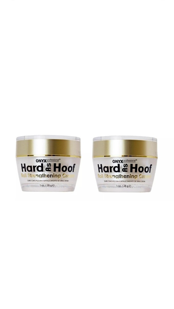 Onyx Professional Hard as Hoof Nail Strengthening Cream, 1.oz/28g , (Pack Of 2)