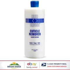 Cuticle Remover Liquid for Nails, Hydrating Treatment with Lanolin, 32 Fl Oz