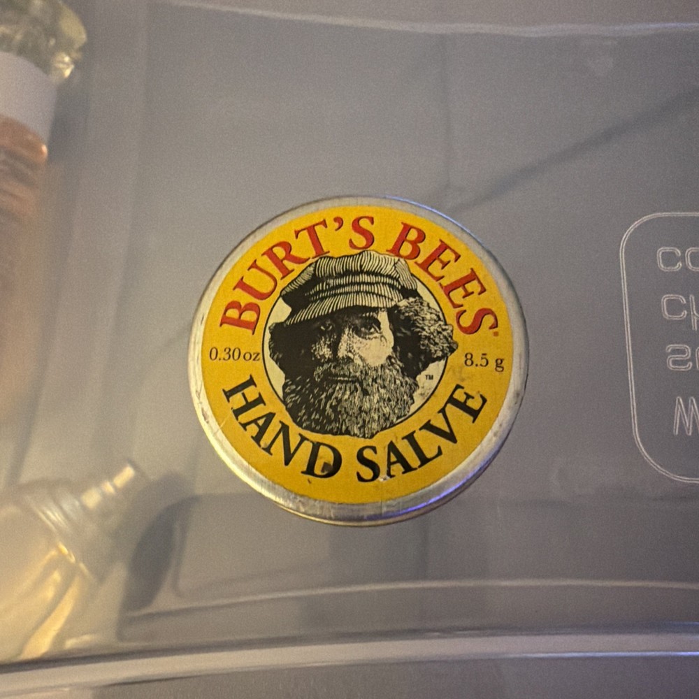 Burt’s Bees HAND SALVE All-Purpose Oils Herbs Beeswax Nourish Soft 3 oz/85g New