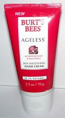 1 New BURT’S BEES NATURALLY AGELESS “Skin Smoothing Hand Cream” 2.5 oz Tube