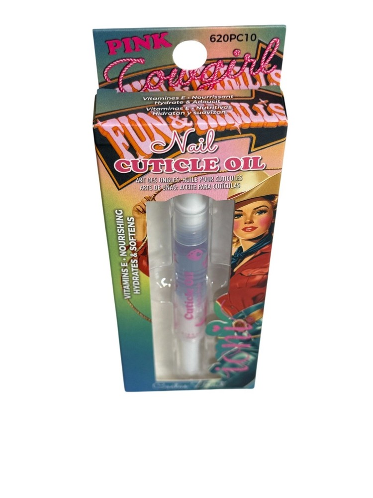 Ioni Pink Cowgirl Cuticle Oil Cactus Fruit Nail Oil Hydrating Pen