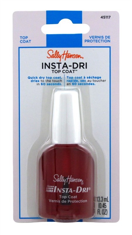 Sally Hansen Insta-Dri Topcoat Clear 0.45 Ounce