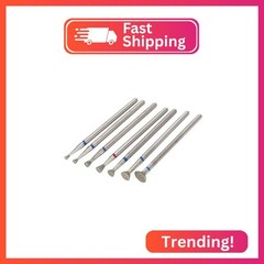 Sealing Cuticle Nail Drill Bit Ceramic Bits Set 7pcs 3/32 inch Carbide Electric