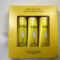 L’Occitane Limited Edition Verbena Agrumes Hand Cream Gel Trio Set 30ML X 3 NIB