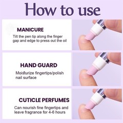 Upgrade 2026 3-in-1 Nail Care Pen – Cuticle Pusher Nail Pen Oil