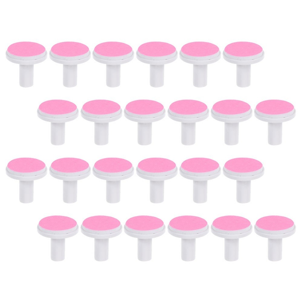 24Pcs Adults Nail Trimmer Pads Durable Reusable Electric Nail Grinding Heads