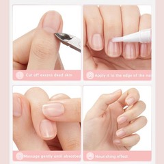 Radiant Nail Cuticle Oil Pen for Moisturize 0.07 Fl Oz (Pack of 1), 4pcs
