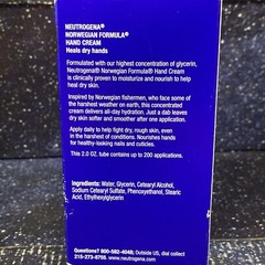 Neutrogena Norwegian Formula Dry Hand Cream – Fragrance Free – 2 Oz
