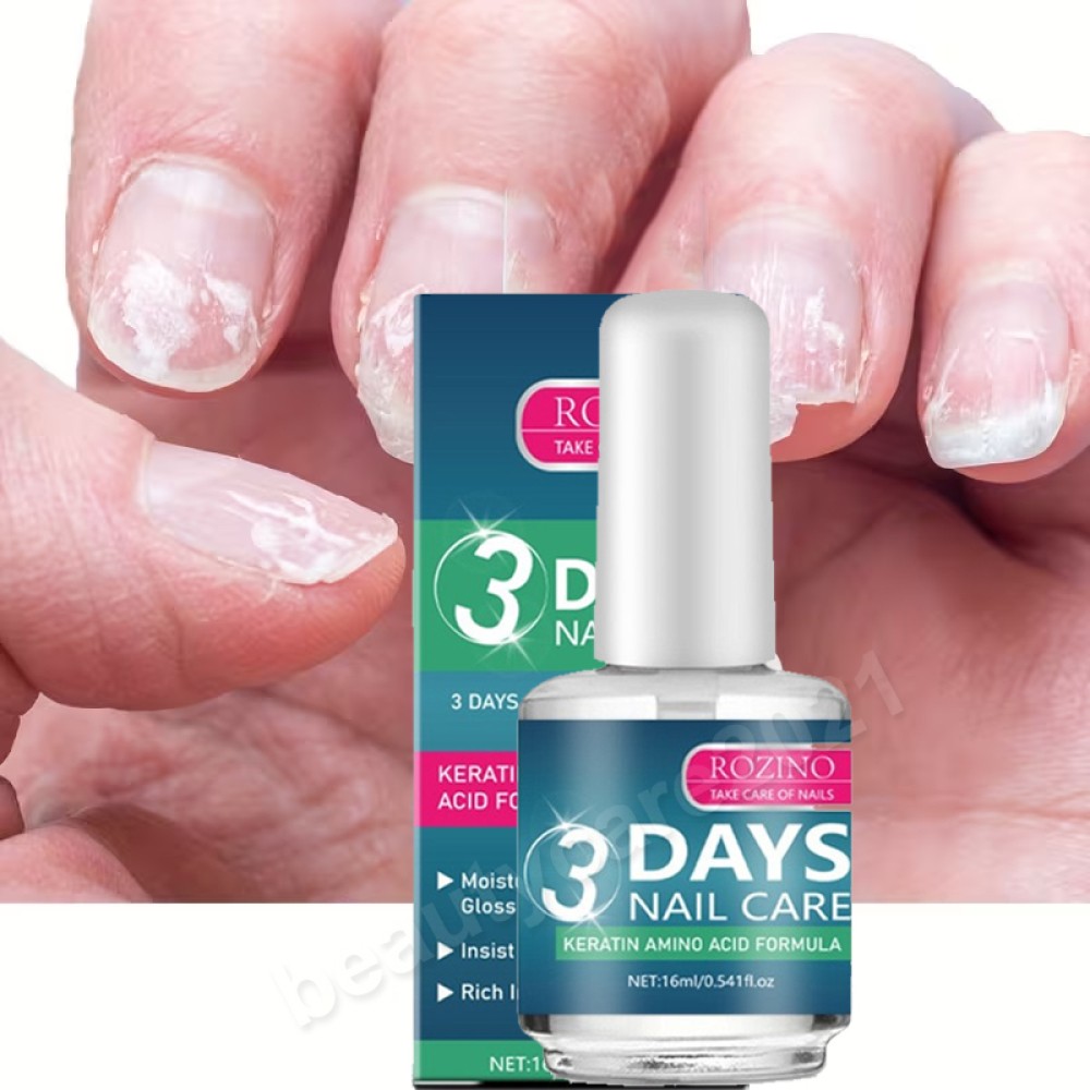 3 Days Nail Care with Keratin Amino Acid Nail Nourishing Oil For Damaged Nails
