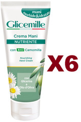 6 GLYCEMILLE NOURISHING HAND CREAM WITH ORGANIC CHAMOMILE 100ML GLYCERIN & OLIVE OIL