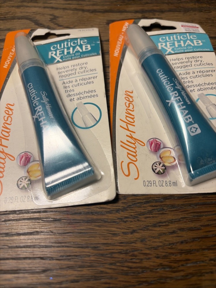 2pcs Sally Hansen 41053 Cuticle Rehab Sealed.