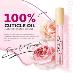 Cuticle Remover Kit with Cream Oil Tools & Trimmer for Nail Care Manicure