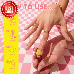 20 Count Nail Patches Strengthening Repair Growth Cuticle Treatment SOS US