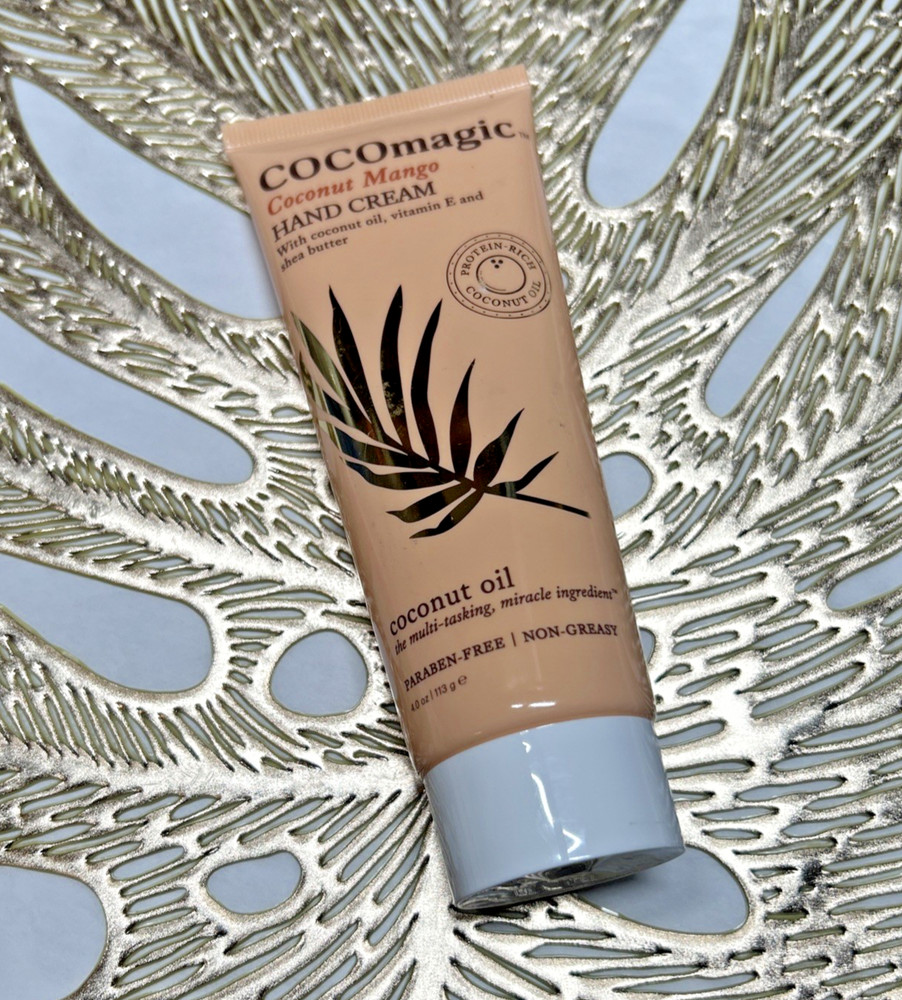 COCOMAGIC COCONUT MANGO HAND CREAM 4 OZ – Vitamin E & Shea Butter