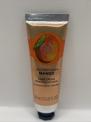 The Body Shop Mango Hand Cream 30 Ml/1 FL OZ Travel Sized New