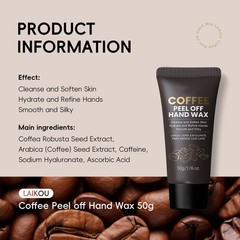 50g Peel-Off Hand Mask Gentle Exfoliating Peel-Off Hand Wax For All Skin Types