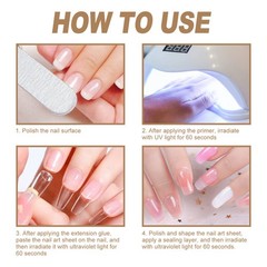 Nail Repair Extens Fiber l Nail Repair Light Therapy Crystal