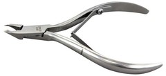 SEKI EDGE SS-306-1/4 Jaw Cuticle Nipper 1 Count (Pack of 1), Stainless Steel