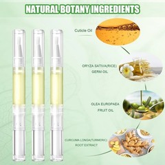 3 (pc) Nail Growth Oil, Radiant Nail Growth Oil Pen, Nail Oil For Growth