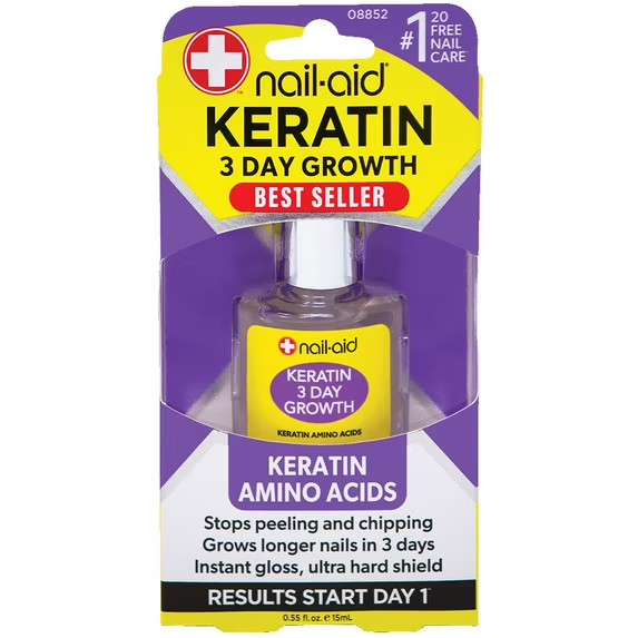 3 Day Growth Keratin Amino Acids Formula, 0.55 Fl Oz