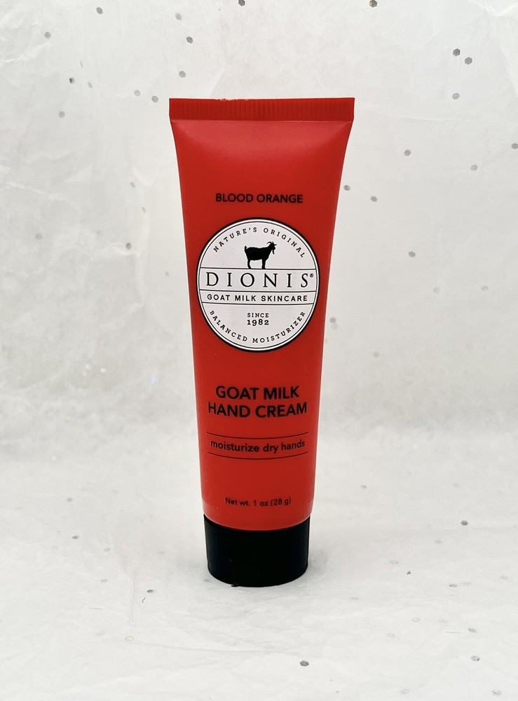 Dionis Goat Milk Hand Cream BLOOD ORANGE 1oz/28g