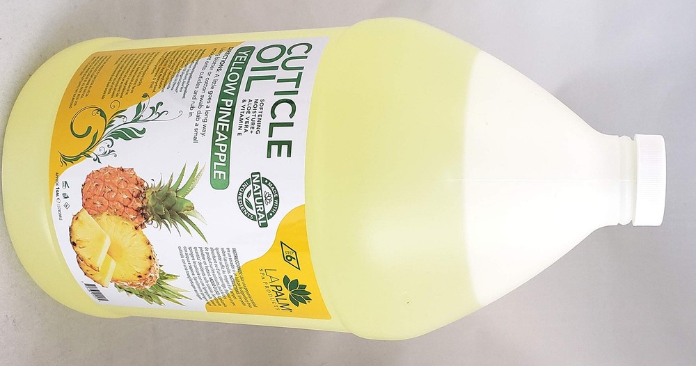 La Palm Spa Products Cuticle Oil – Pineapple Yellow – 1 128 Fl Oz (Pack of 1)