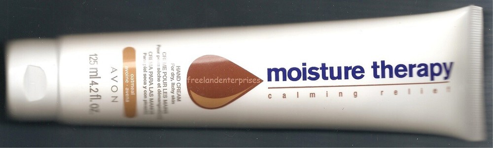 Hand Cream Moisture Therapy Oatmeal Calming Relief Dry & Itchy Skin 4.2oz~5Tubes