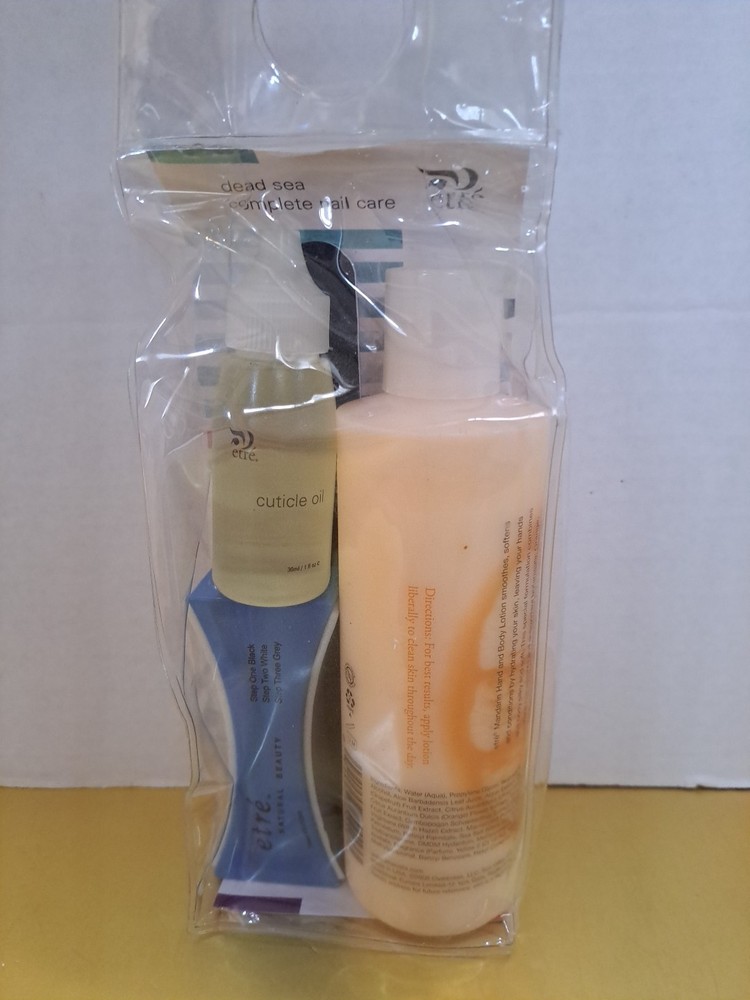 Etre Nail Care Kit – Mandarin Hand & Body Lotion Vintage Hard To Find