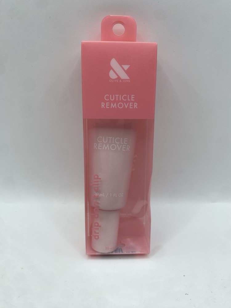Olive & June Cuticle Remover 1 Fl Oz 30 mL Avocado Argan Jojoba New Sealed