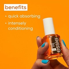 essie Nail Care, 8-Free Vegan, Apricot Nail and Cuticle Oil, softened and nou…