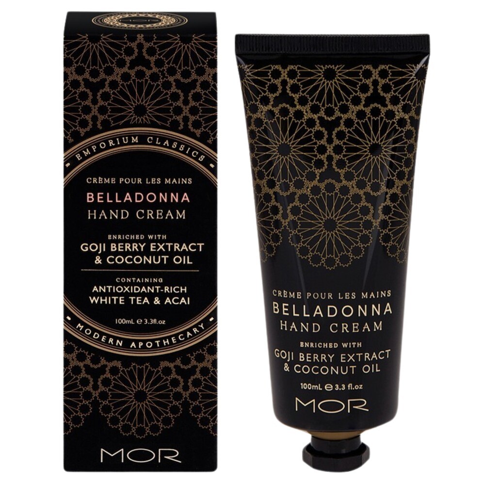 MOR Emporium Classics Hand Cream 100ml – Belladonna