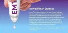 New 3 x EMTRIX Fungal Nail Treatment Visible Results in 1 Week Easy Application