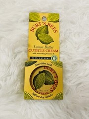 BURTS BEE’S LEMON BUTTER CUTICLE CREAM 100% NATURAL With Nourishing Vitamin E
