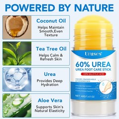 Uruses Urea Cream 60% plus Salicylic Acid 2% Foot 1.41 Fl Oz (Pack of 1)