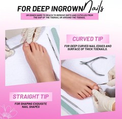 FANDEI Nail Care Kit, Nail Buffers and Files, Nail Cuticle Tools Kit,